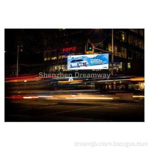 high resolution Full Color Outdoor Advertising PH10 LED Dis